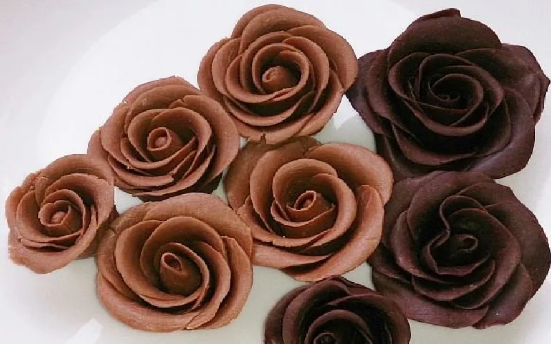 گل شکلاتی